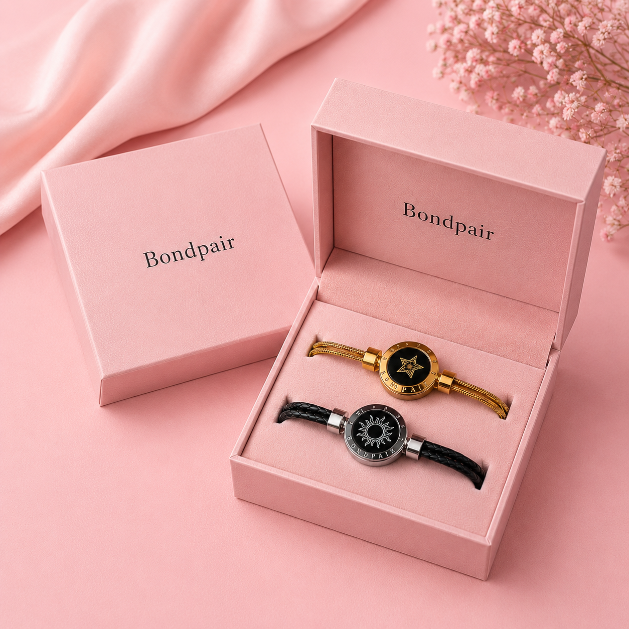Bondpair Smart Couple Bracelet